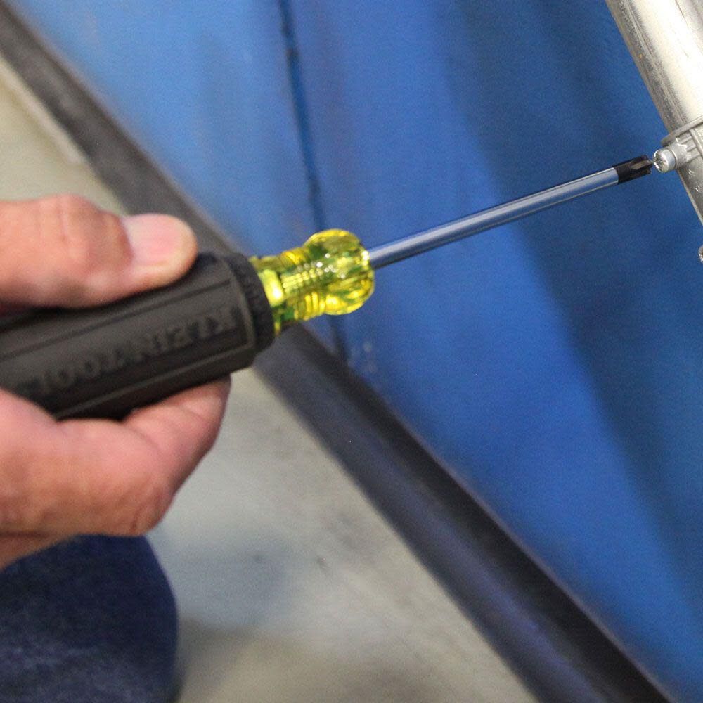 Klein Tools 4inch Fixed Blade #1 Combo Tip Driver, large image number 10