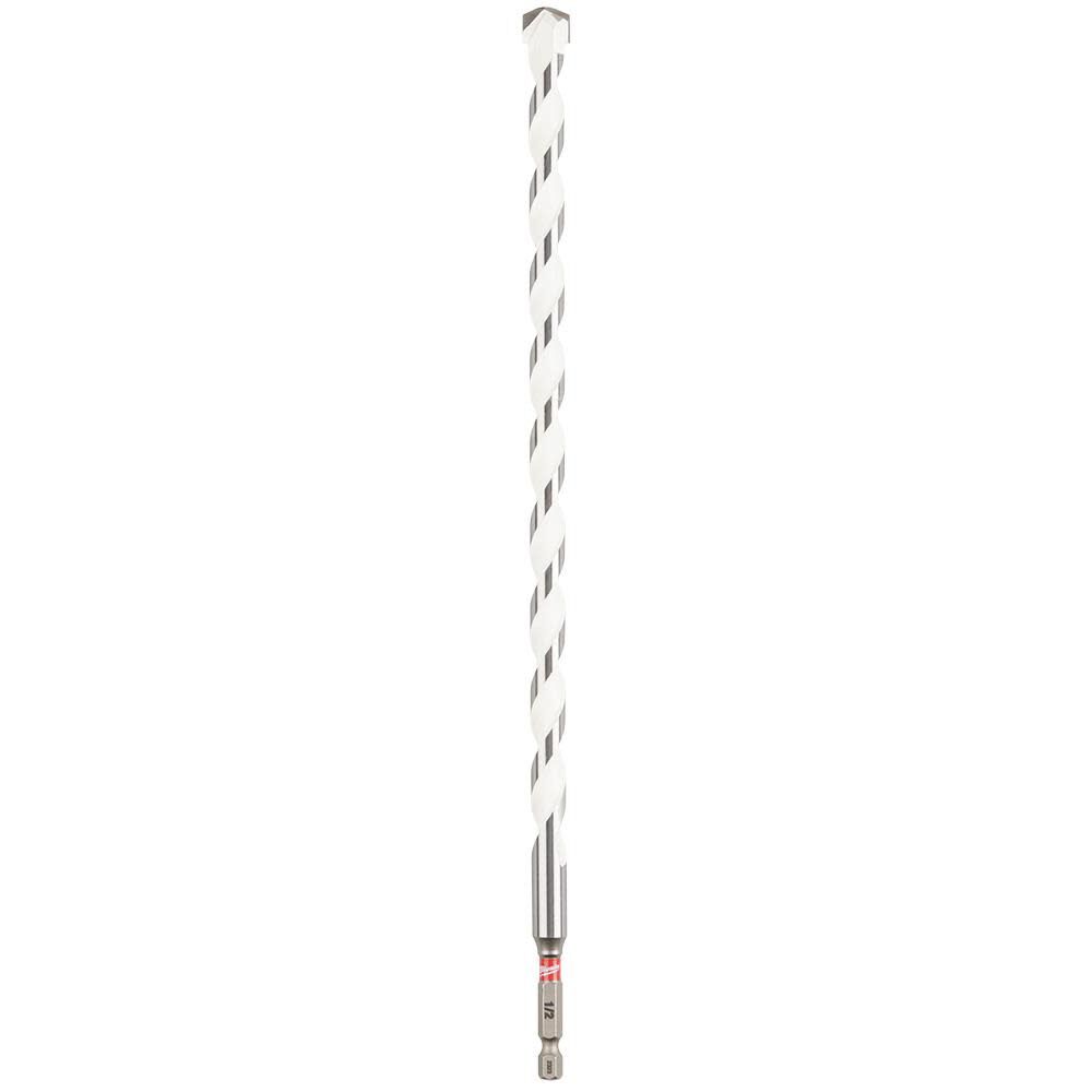 Milwaukee 1/2 Inch x 10 Inches x 12 Inches SHOCKWAVE Carbide Multi-Material Drill Bit, large image number 12