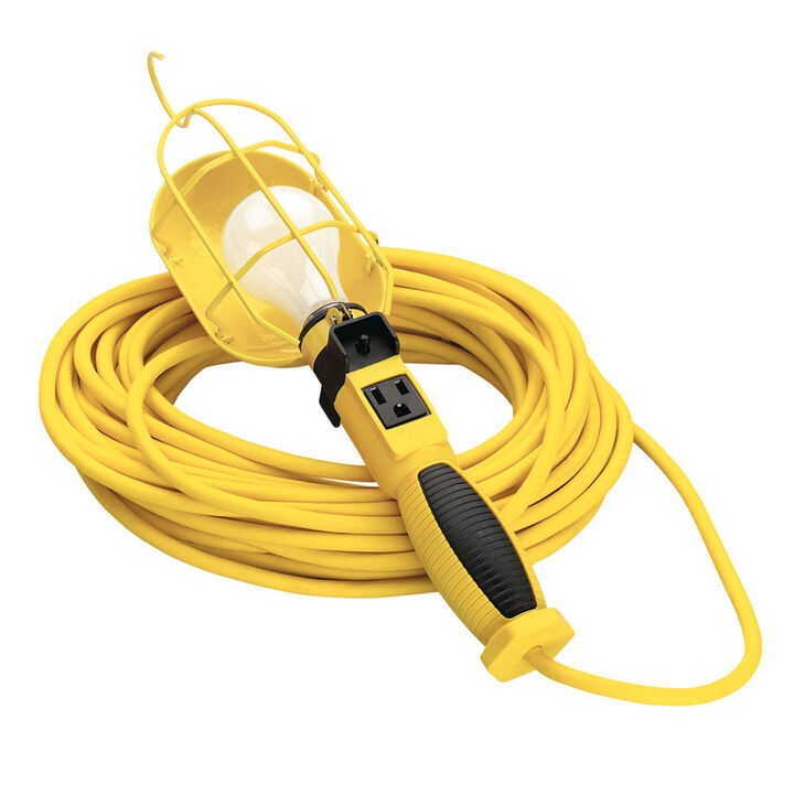 Southwire Metal Shield Trouble Light 16/3 50' SJEOW, large image number 1