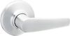Kwikset Satin Chrome Hall/Closet Delta Passage Door Lever Set, small image number 1