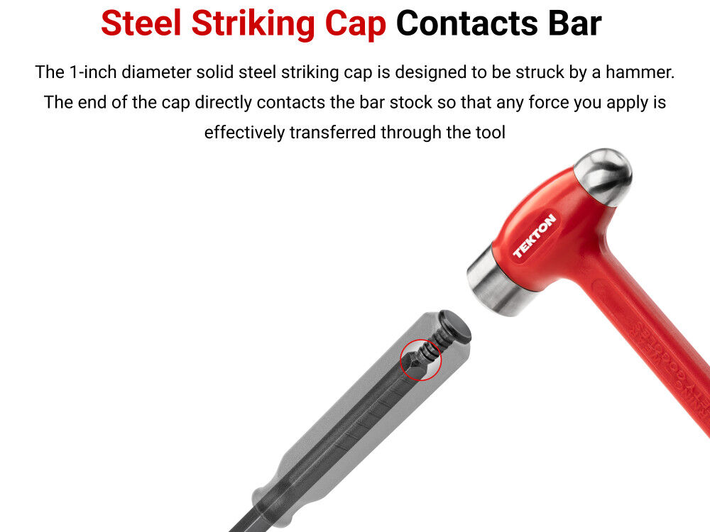 Tekton Angled End Pry Bar Set, 8, 12, 17, 25, 36, 45 Inch, 6 Pieces, large image number 4