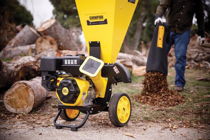 Champion Power Equipment 3in Portable Chipper-Shredder with Collection Bag, large image number 5