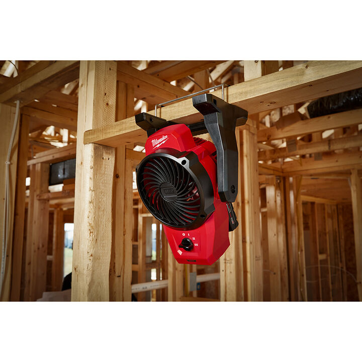 Milwaukee M12 Mounting Fan & 2.0Ah Compact Battery Pack Bundle, large image number 7