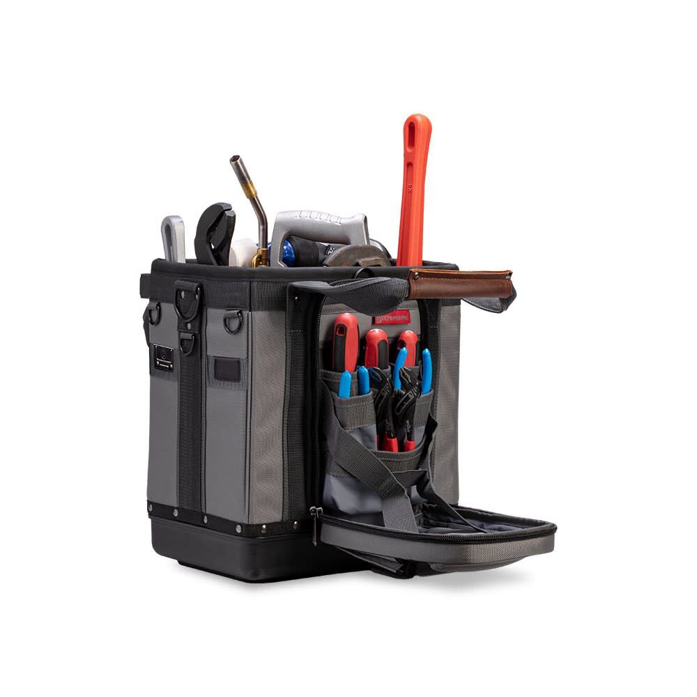 Veto Pro Pac 70 Lbs Large Gray Open Top Plumbing Bag, large image number 2