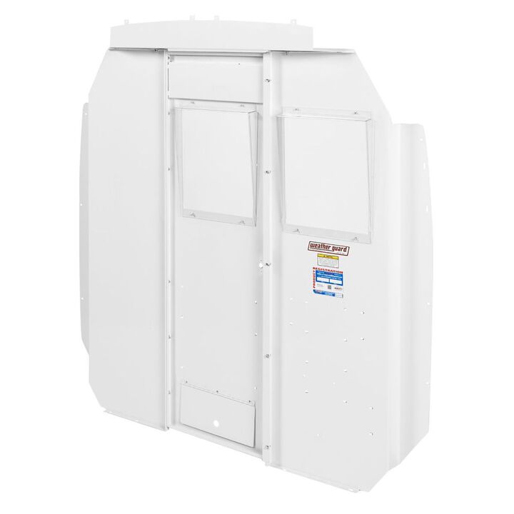 Weather Guard Deep Set-Back Window Bulkhead Mid-Roof Ford Transit