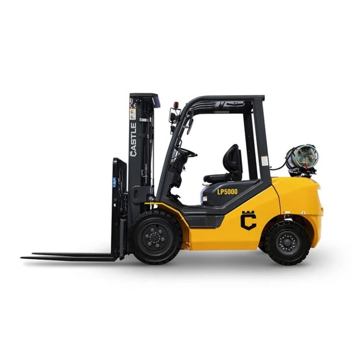 Castle Equipment 5500 Lb Liquid Propane Gas Powered Mast Forklift, large image number 7