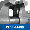Wilton Mechanics Pro Vise 8 Jaw Width 8-1/2in Jaw Opening 360 Swivel Base, small image number 3