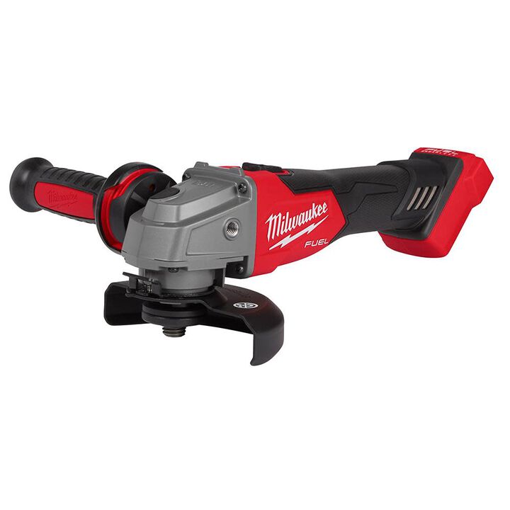 Milwaukee M18 FUEL 4 1/2inch/5inch Grinder Slide Switch Lock On Reconditioned (Bare Tool), large image number 1