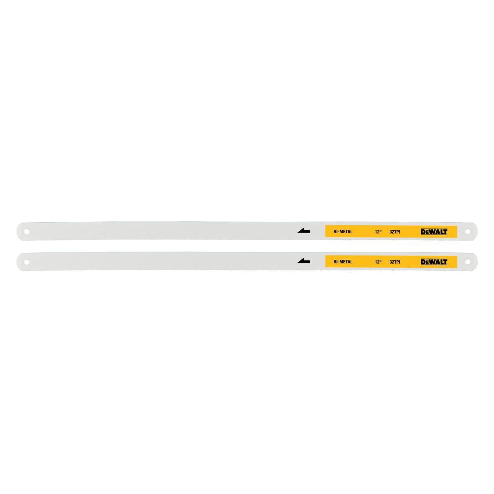 DEWALT 2 pk 12 Inch 32tpi Hacksaw Blades, large image number 1