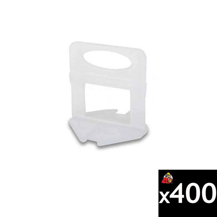 Rubi Tools 3/32 Inch Delta Leveling Clips 400 Pieces