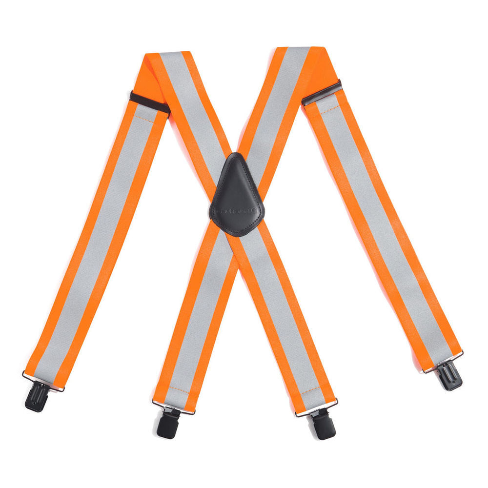 Carhartt Rugged Flex Reflective Suspender, One Size, Bright Orange, large image number 2