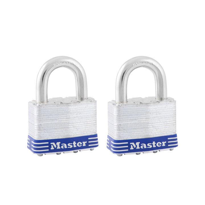 Master Lock 2 Inch Laminated Steel Body 4-Pin Locking Keyed Alike Padlock