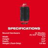 Milwaukee M12 Bluetooth Jobsite Speaker with PACKOUT Compatibility, small image number 5