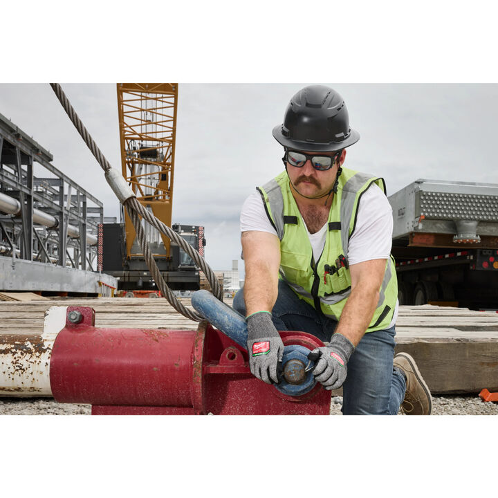 Milwaukee Full Frame Safety Glasses with Removable Side Shields Tinted Anti-Scratch Lenses, large image number 8
