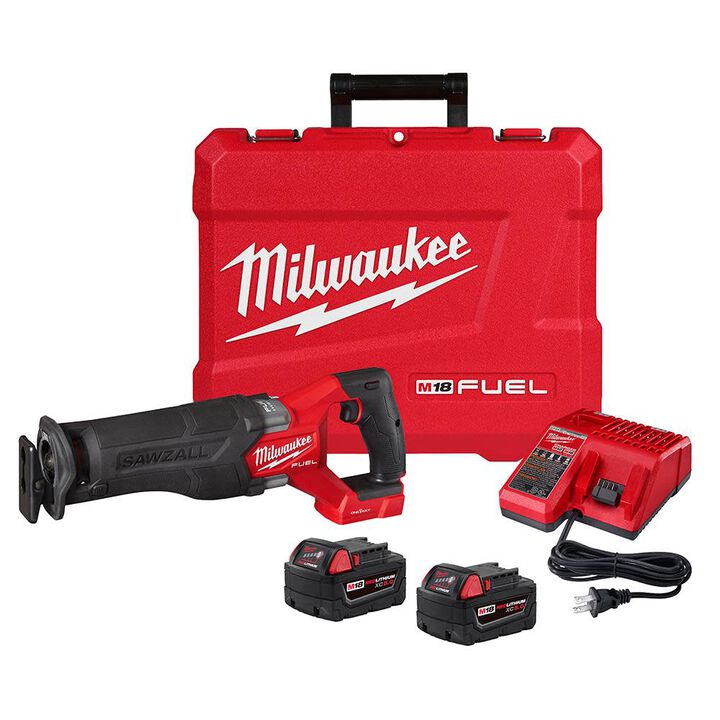 Milwaukee M18 FUEL SAWZALL Reciprocating Saw with ONE-KEY - 2 Battery XC5.0 Kit, large image number 17