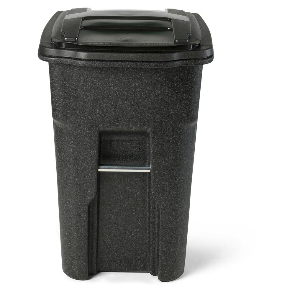 Toter 48 Gallon Trash Can with Smooth Wheels and Lid, large image number 6