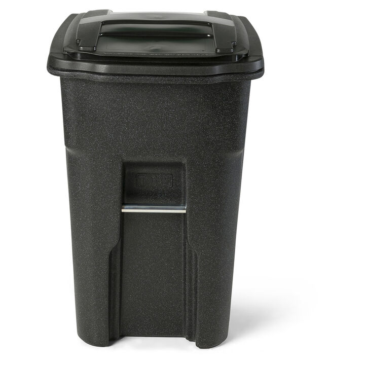 Toter 48 Gallon Trash Can with Smooth Wheels and Lid, large image number 5