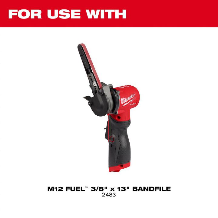 Milwaukee M12 FUEL 3/8inch Bandfile Contact Wheel Replacement, large image number 1