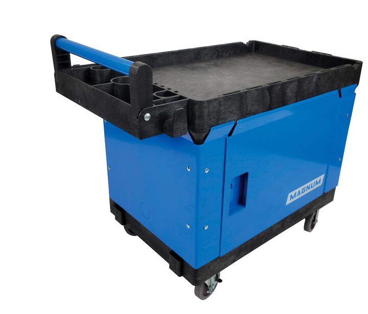 Magnum Tool Group Pro Series Service Cart 4426 with 8 Inch Solid Casters & Vault