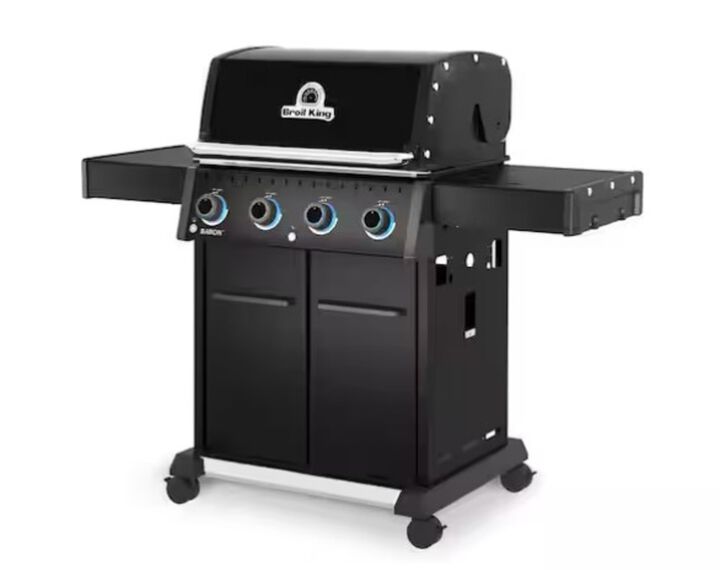 Broil King Baron 420 Pro Shadow 4 Burner Natural Gas Grill Black, large image number 2