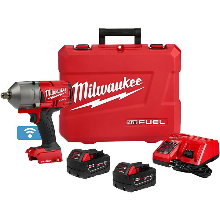 Milwaukee M18 FUEL with ONE-KEY High Torque Impact Wrench 1/2inch Pin Detent Kit