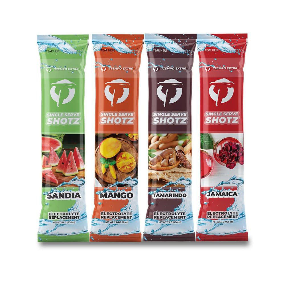 Overtime 6.9-7.4 gram Low-Sugar Electrolyte Replacement Single Serve Shotz, 400qty, large image number 1