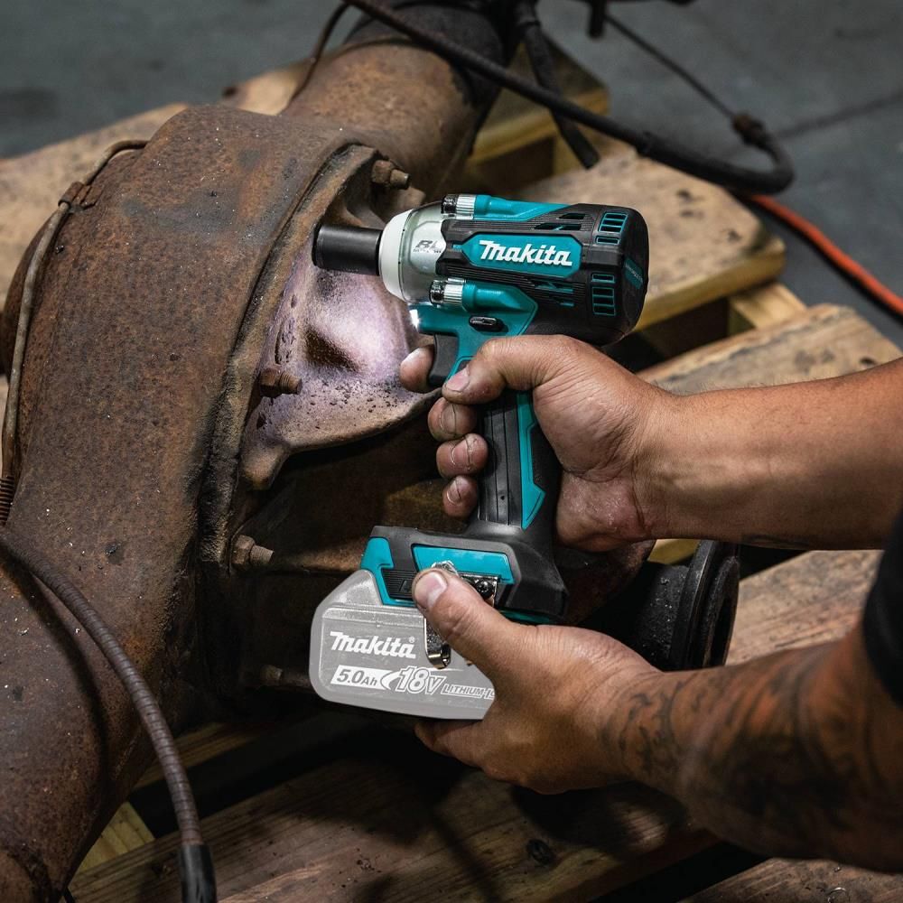 Makita 18V LXT Impact Wrench 3/8in Sq (Bare Tool), large image number 12