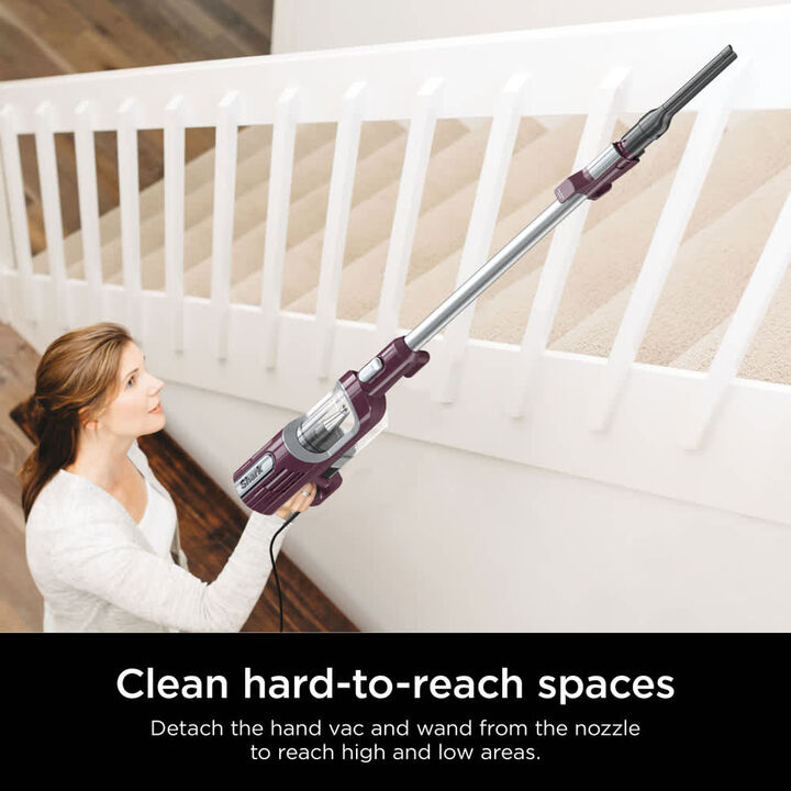 Shark 0.4 Qt 8.6 Inch 120V UltraLight PetPro Stick Vacuum Wine Purple, large image number 4
