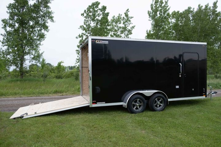 Legend Premium Trailers 7'x17' Flat Top Series Aluminum V-Nose, large image number 4