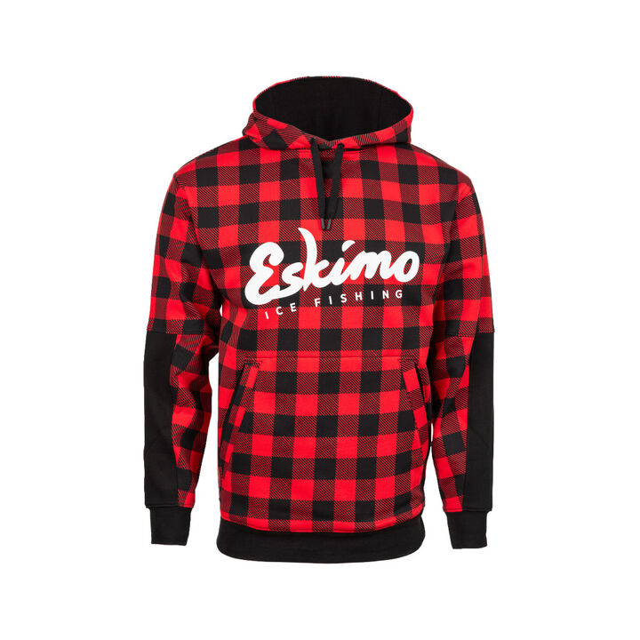 Eskimo Retro Buffalo Plaid Hoodie, Unisex, Plaid, Small, large image number 9