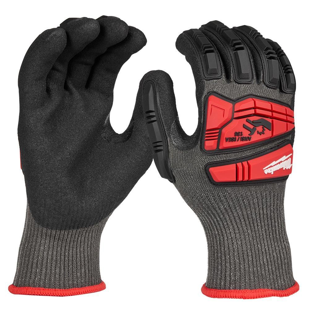 Milwaukee Impact Cut 5 Nitrile Dip Glove Large, large image number 7