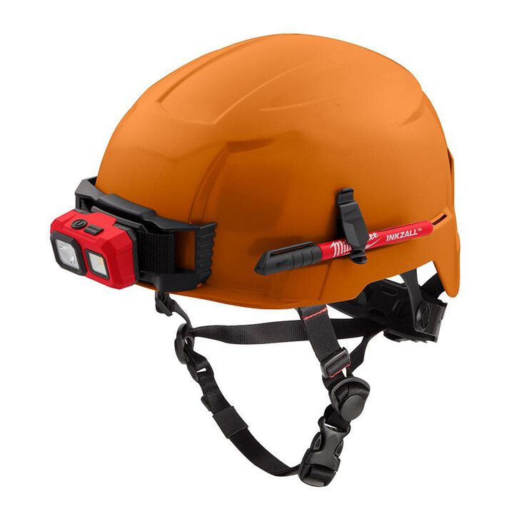 Milwaukee Orange Helmet with BOLT Class E, large image number 6
