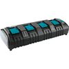Makita 18V LXT Rapid Optimum 4-Port Charger, small image number 1