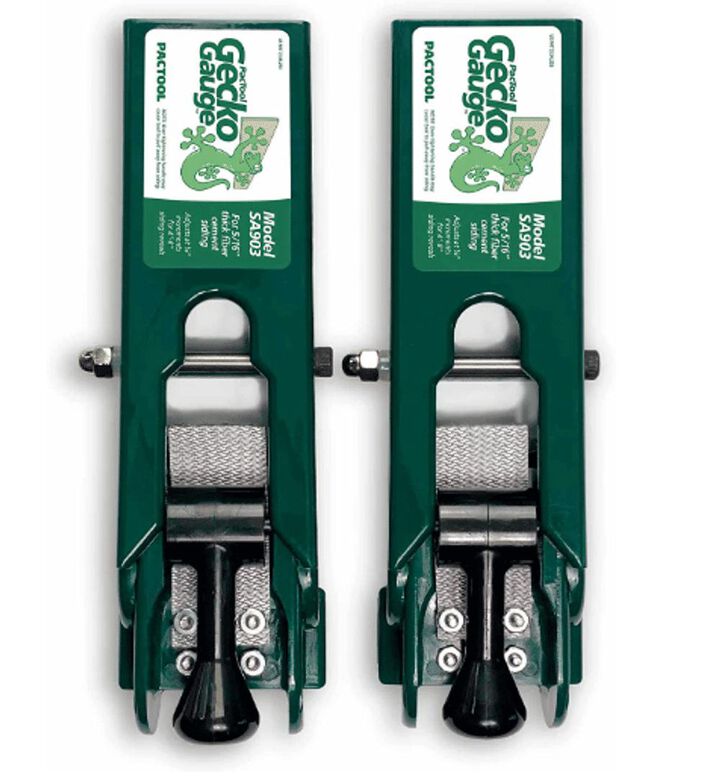 Pactool International Gecko Gauge Hardie Board Siding Gauges 2pc