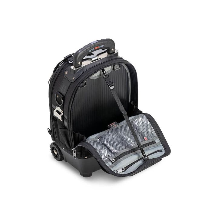 Veto Pro Pac 60 Lbs Tech Pac Wheeler Blackout Backpack with Tool and Meter Panel, large image number 4