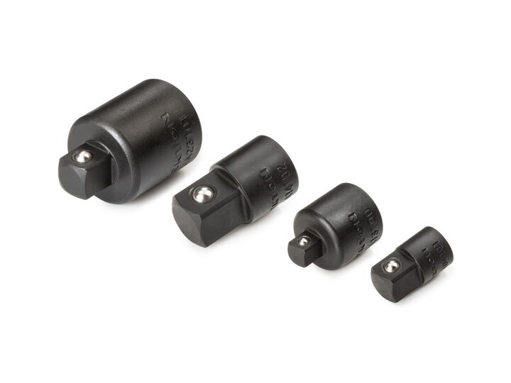 Tekton 1/4, 3/8, and 1/2 Inch Impact Adapter/Reducer Set, 4 Pieces