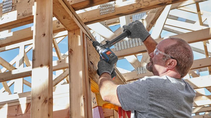 Bosch 18V 2-Tool Combo Kit - Impact Driver, 1/2-Inch Hammer Drill/Driver, 1 CORE18V 8Ah Battery, 1 CORE18V 4Ah Compact Battery, large image number 9