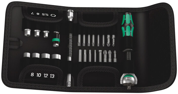 Wera Tools Kraftform Kompakt Zyklop Speed 26pc Ratchet Set