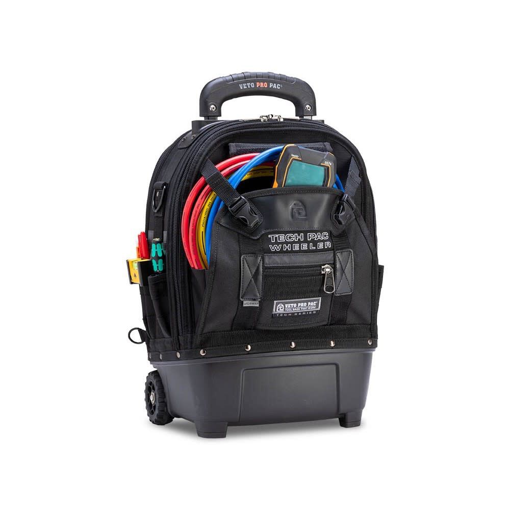 Veto Pro Pac 60 Lbs Tech Pac Wheeler Blackout Backpack with Tool and Meter Panel, large image number 20