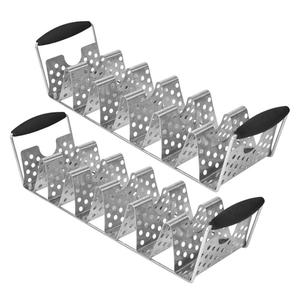 Blackstone Deluxe Stainless Steel Taco Tray 2 Pieces, large image number 1