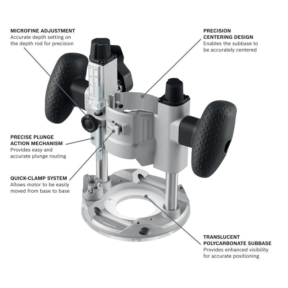 Bosch Colt Palm Router Kit Factory Reconditioned, large image number 2
