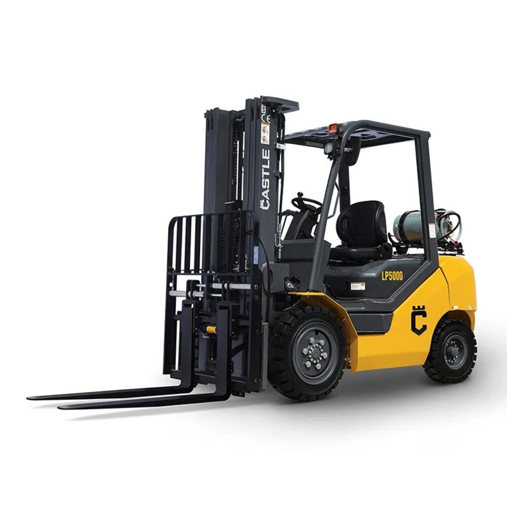 Castle Equipment 5500 Lb Liquid Propane Gas Powered Mast Forklift, large image number 7