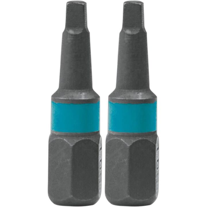 Makita Impact X #1 Square Recess 1 Insert Bit 2/pk