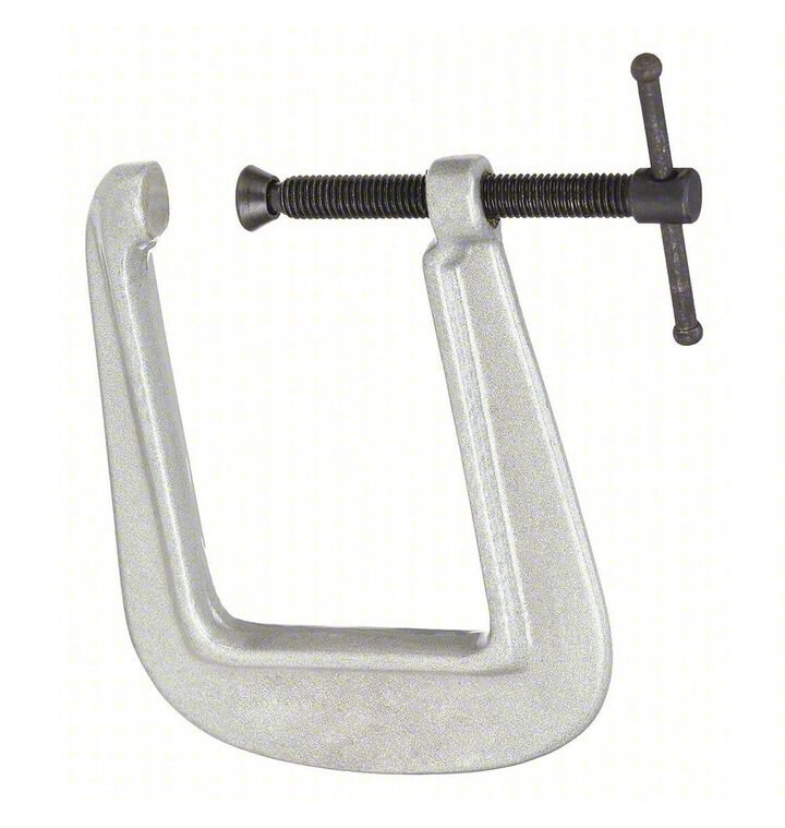 Wilton Deep-Reach C-Clamp 0 In.  2 In. Jaw Opening 3-1/2 In. Throat Depth
