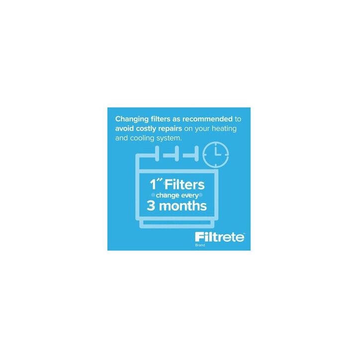 3M Filtrete 14 x 25 x 1-Inch 1500 MPR Bacteria & Virus Furnace Air Filter, 4-Pack, large image number 2