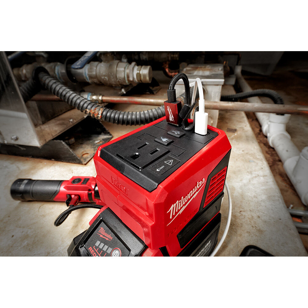 Milwaukee M18 TOP-OFF 175W Portable Power Supply Inverter, large image number 23