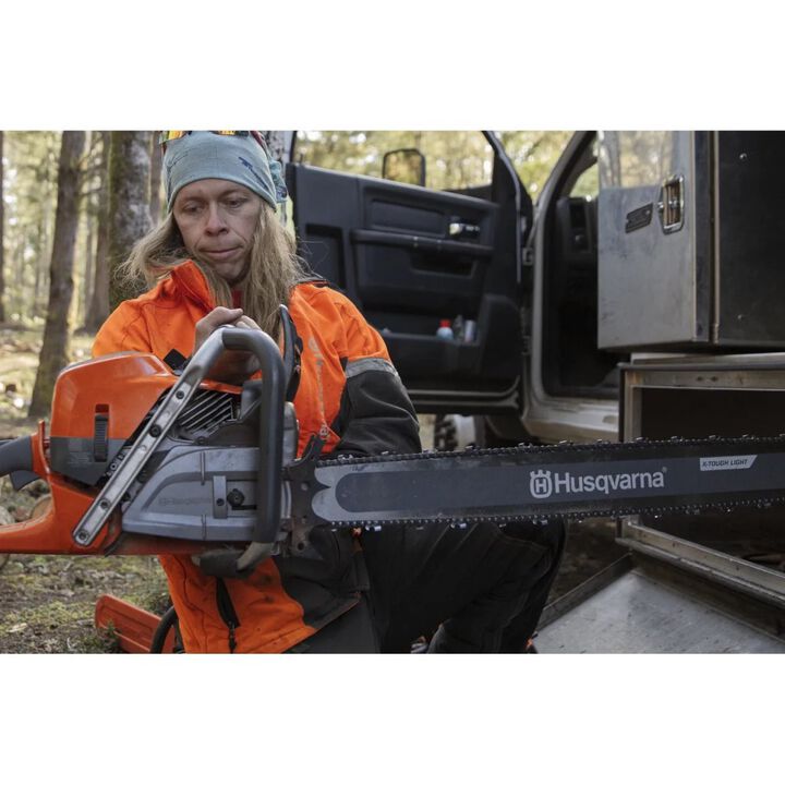 Husqvarna 24 Inch Bar 7HP 92 cc Gasoline Top-Handle Chainsaw, large image number 14