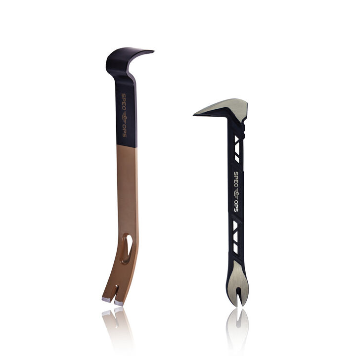 Spec Ops Cats Paw and Flat Pry Bar Crowbar Tool Set