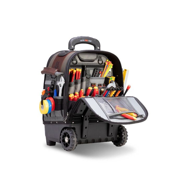 Veto Pro Pac Tech-LCT Wheeled Tool Bag with Wheels & Retractable Handle, large image number 1