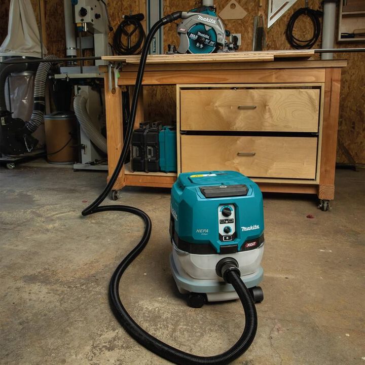 Makita 40V max XGT 2.1 Gallon HEPA Dry Dust Extractor Kit, large image number 6